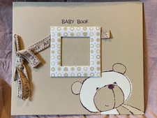 Mothercare Baby Book & Photo Album - New - Large Scrapbook Gift for Newborn