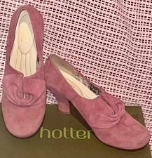 HOTTER DONNA Low Heel SUEDE