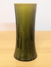 Vintage Green Bretby Pottery Vase  1895E