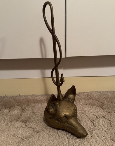 Vintage brass cast metal - brass,