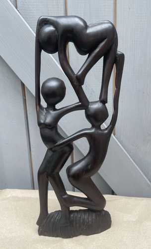 Abstract african hand carved - african,