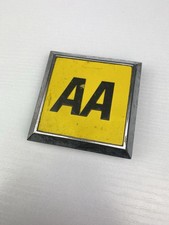 Vintage Square AA Car Badge