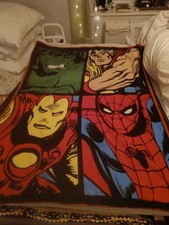 Disney Marvel Spiderman Plush Fleece Blanket