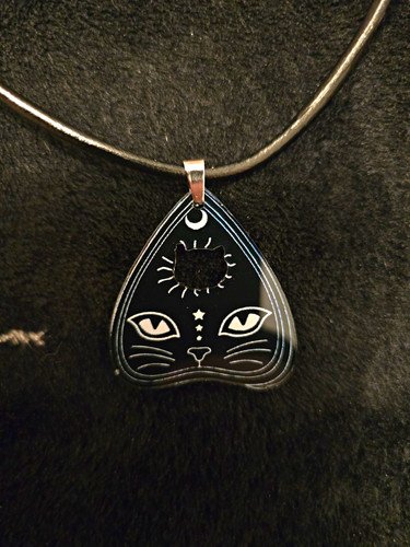 Cat face ouija kitty - face,