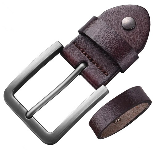 Retro mens leather alloy - retro, belt