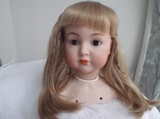 Dolls long wig blonde - wig,