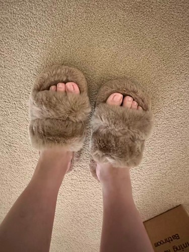 Women warm fluffy toe post - women’s,