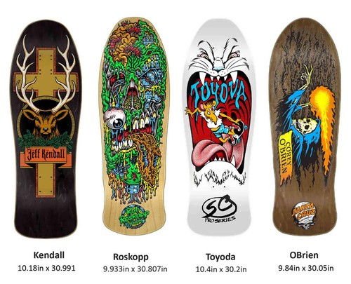 Santa cruz reissue deck - cruz,