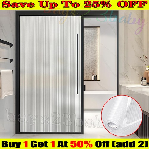 Reeded privacy window film - reeded,