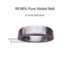 99.96% Pure Nickel Belt 18650