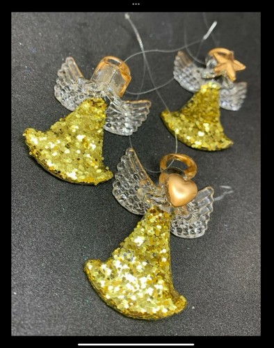 Set gold glitter - set, glass