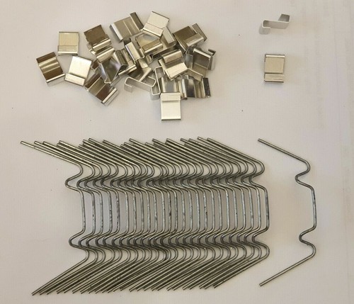 Greenhouse glazing glass clips - glazing,