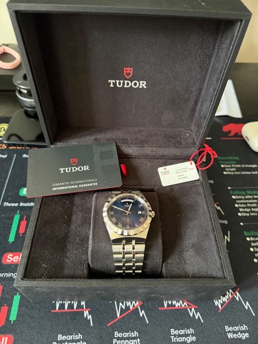 Tudor royal blue - blue, men's