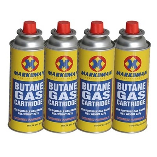 Butane gas cartridges pack - gas,
