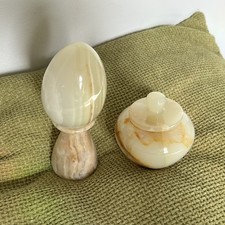 Vintage Marbled Onyx Stone