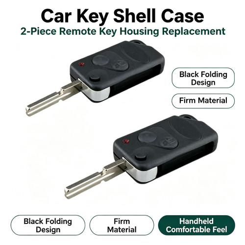 Car key shell - 2x, buttons