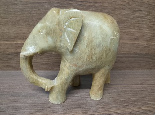 Onyx elephant ornament - onyx,