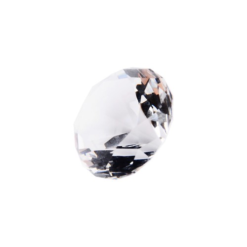 Crystal clear cut glass - cut,