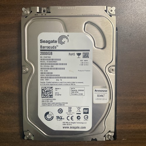 Seagate barracuda st2000dm001 - seagate,