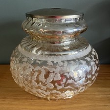 Vintage Amber Glass BHS