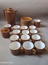 Hornsea Saffron Coffee Set 70s
