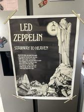 Led Zeppelin Stairway To Heaven Poster Printed In The UK 