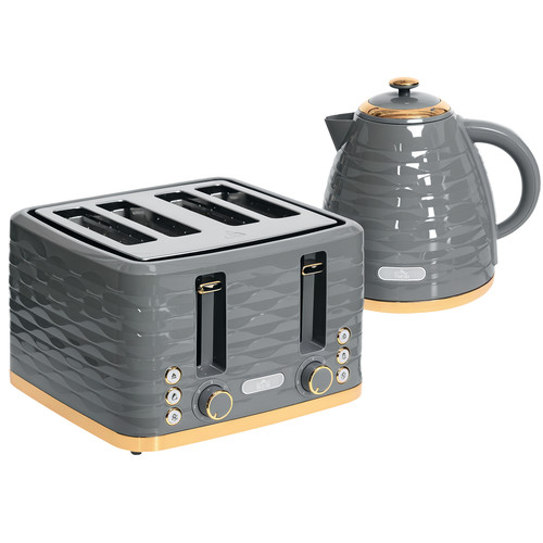 Homcom kettle 4 slice - homcom,