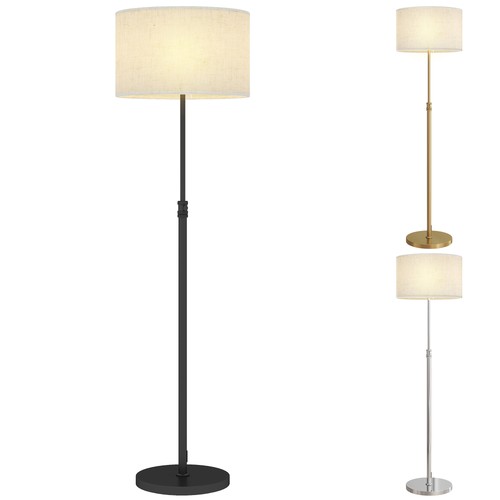Homcom floor lamp with remote - lamp,
