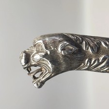 Victorian Solid Silver Leopard