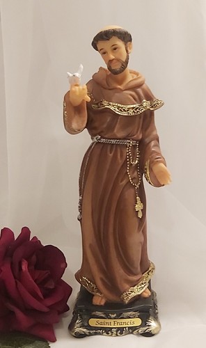 Saint francis assisi statue - saint,
