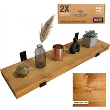 Wooden Board Wall Shelf