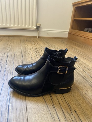 Graceland ladies black leather - ladies,