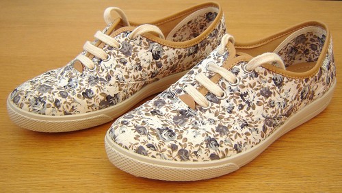 Hotter mabel canvas floral - canvas,