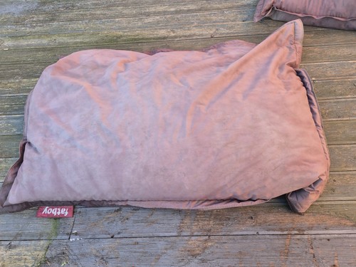 Brown fatboy outdoor - x,