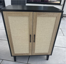 Small Side Cabinet Black