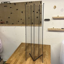 TBlack Metal CD Storage Rack