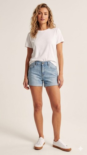 Ladies high waist magic denim - high,