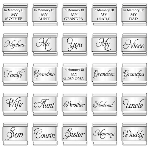 Italian charms bracelet - italian,