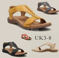 Summer Ladies Casual Orthopedic Wedge Sandals Walking Slingback Shoes UK