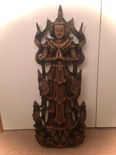 Thai wood carving decoration