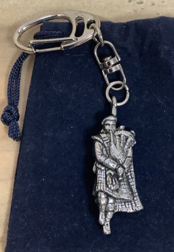 Scottish piper silver - scottish, pewter