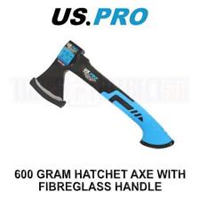 US PRO Tools 600 Gram Hatchet Axe With Fibreglass Handle Log Splitting Maul 4515
