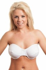 Strapless Bra Multi Way Halterneck Crossover Underwired Bra White Black  34a42dd