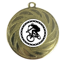 BMX Medal Gold Award Dirt Bike
