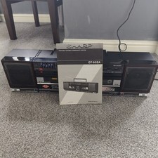Sharp portable stereo - sharp,