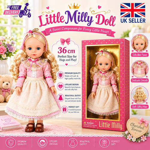Blonde hair little milly - blonde, baby