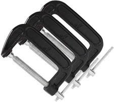 3 PCS C-Clamps, 4 Inch C-Clamp