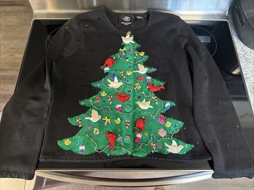 Vtg christmas sweater michael - christmas,