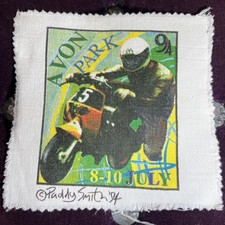 Avon Park Scooter Rally 1994 Paddy Smith Cloth Patch 15cm X 15cm 