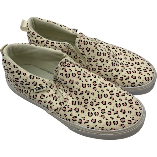 Vans leopard print - leopard, slip-on